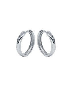 Silver Hoop Earring HO-2410